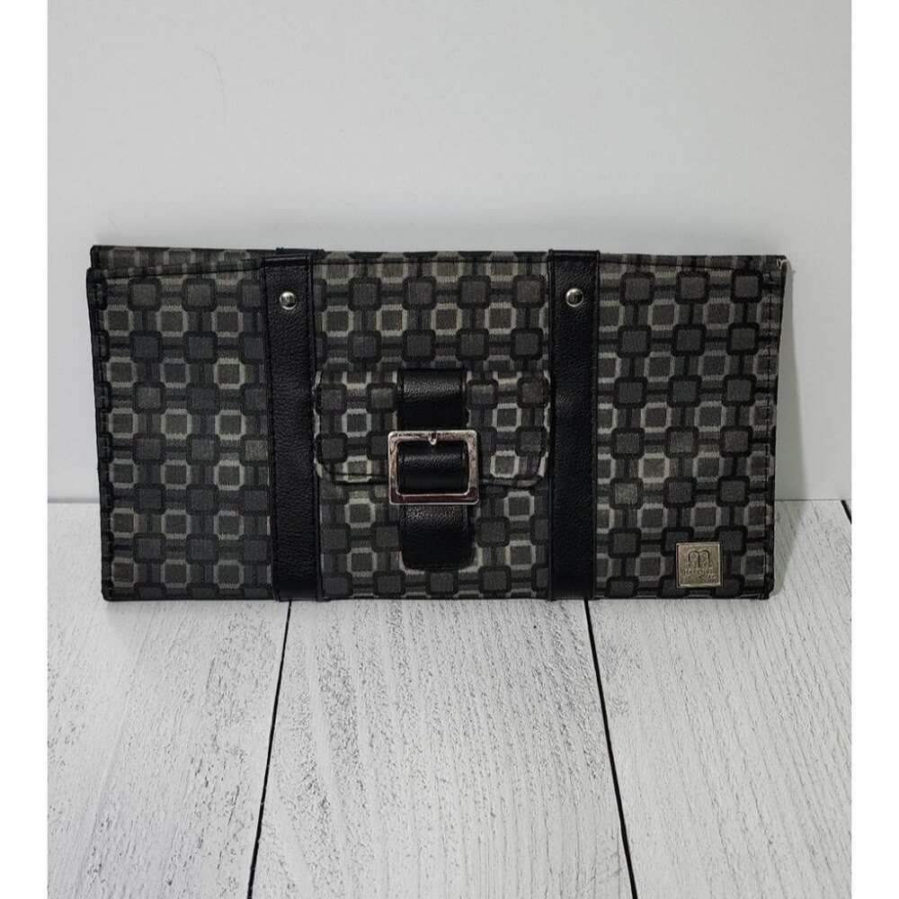 Miche Classic Magnetic Purse Cover Geometric squares pattern w/front pocket snap